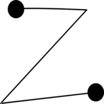 Dot-to-Dot Z2 Clip Art