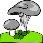 Mushrooms 05 Clip Art