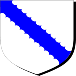 Bend Inverted - Engrailed