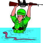 Soldier in Water 2