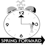Spring Forward Clip Art