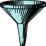 Antique Style Funnel