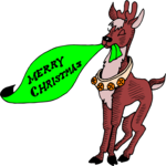 Reindeer Wish Clip Art