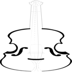 Violin 12 Clip Art