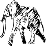 Elephant 3 Clip Art