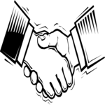 Handshake 09 Clip Art