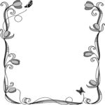 Spring Frame 2 Clip Art