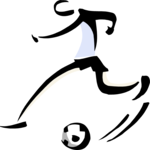Soccer - Player 42 Clip Art