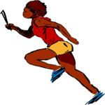 T & F - Relay Clip Art