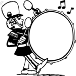 Marching Band Member Clip Art