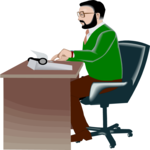 Businessman at Desk 11