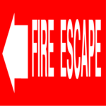 Fire Escape (Left) Clip Art