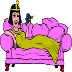 Cleopatra 3 Clip Art