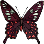 Butterfly 121 Clip Art