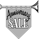 Anniversary Sale 1 Clip Art