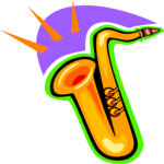 Saxophone 16 Clip Art