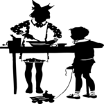 Silhouettes, Kids Cooking