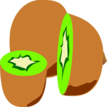 Kiwi 04 Clip Art