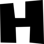 Slanted H