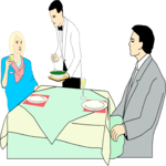 Waiter & Customers 2