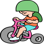 Child on Tricycle 3