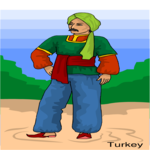 Turkish Man 2 Clip Art