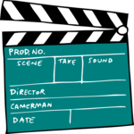 Clapboard 15 Clip Art