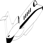 Plane 045 Clip Art