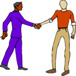 Handshake 2 Clip Art