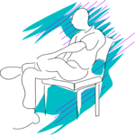 Legs Crossed 4 Clip Art