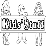 Kids' Stuff Title Clip Art