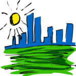 City Skyline 43 Clip Art