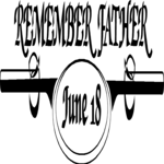 Remember Father Clip Art