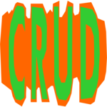 Crud - Title Clip Art