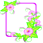 Flower Frame 22 Clip Art