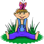 Child with Butterfly