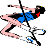 High Jump 08 Clip Art