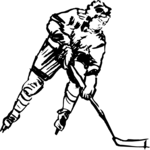 Ice Hockey 04 Clip Art