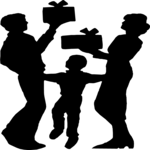 Gift Giving 2 Clip Art