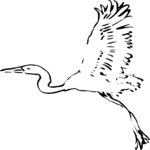 Crane 2 Clip Art