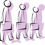 Businessmen Walking 4