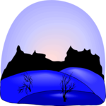 Mountains 187 Clip Art