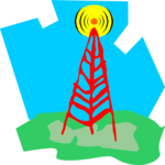 Electrical Line Tower 4 Clip Art
