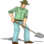 Man with Shovel 6