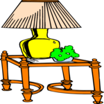 Table & Lamp