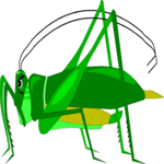 Grasshopper 08 Clip Art