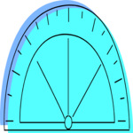 Protractor 4 Clip Art