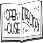 Open House Directory Clip Art