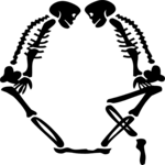 Skeleton Q Clip Art