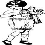 People, Girl Holding Dolls 2